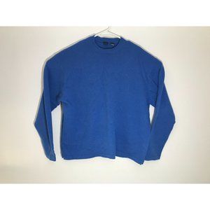 Vintage Gap Lambs Wool Mens XL Blue Sweater *6
